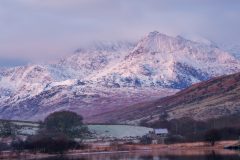 Wales Landscape Photography /Llynnau Mymbyr Snowdon  summit landscape photography prints for sale