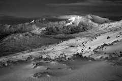Wales Landscape Photography /Snowdon summit sunrise at Winter 2016