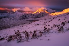 Wales Landscape Photography / Snowdon summit sunrise at Winter 2016  landscape photography prints for sale