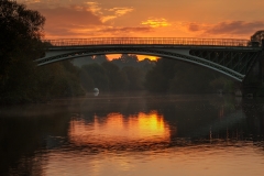 Holt Fleet Bridge at sunrise / Landscape Photography Worcestershire prints for sale