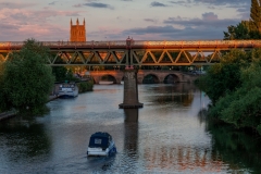 Landscape Photography Worcestershire/Worcester Cathedral sunset