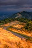 Malvern Hills Worcestershire at summer stormy sunset/Landscape Photography Worcestershire prints for sale