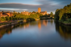 Worcester Cathedral stormy stunning light sunset/Landscape Photography Worcestershire prints for sale