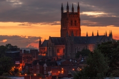 Landscape Photography Worcestershire/Worcester Cathedral sunset