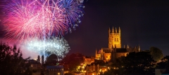 Worcester Cathedral festival fireworks/Landscape Photography Worcestershire prints for sale