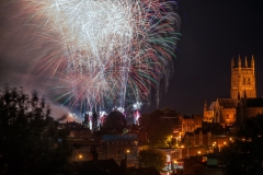 Landscape Photography Worcestershire/ Worcester Cathedral festival fireworks Landscape Photography Worcestershire/ Worcester Cathedral festival fireworks
