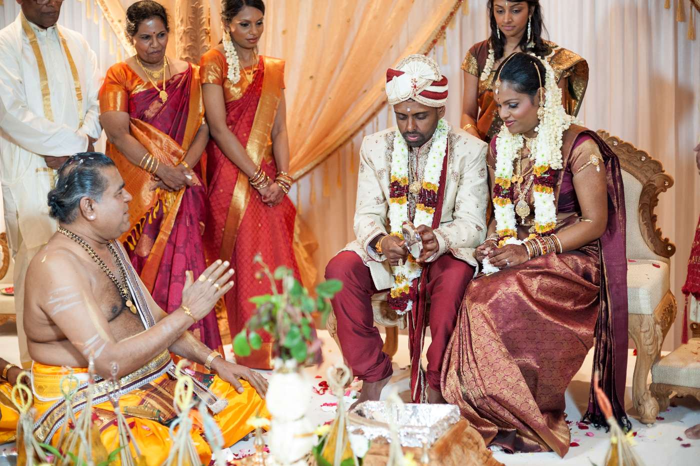 Hindu Wedding Birmingham BHARKAVY + EDWIN by Worcester photographer