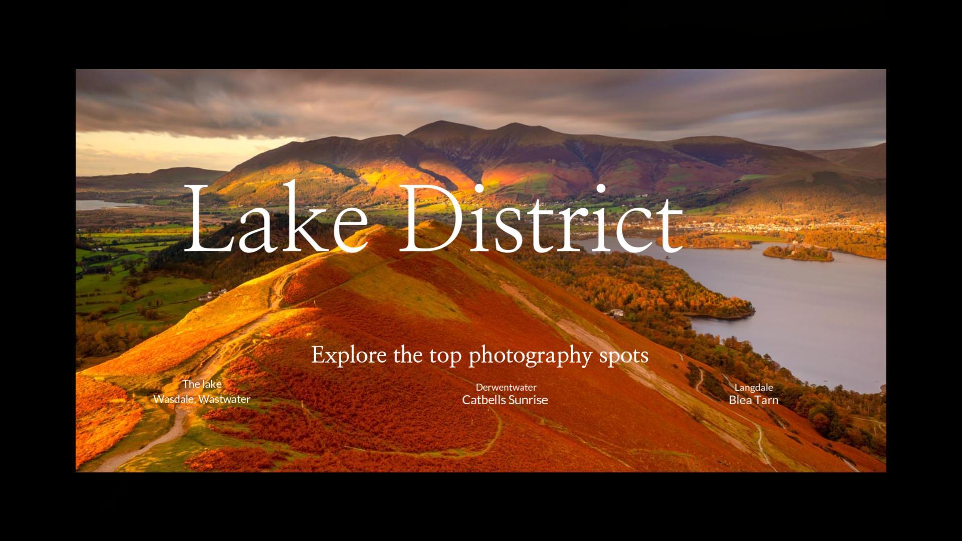 Explore the top photography spots in the Lake District with a local guide. Buy stunning photo prints