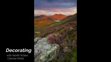 Snowdonia Canvas: North Wales Wall Art for Sale