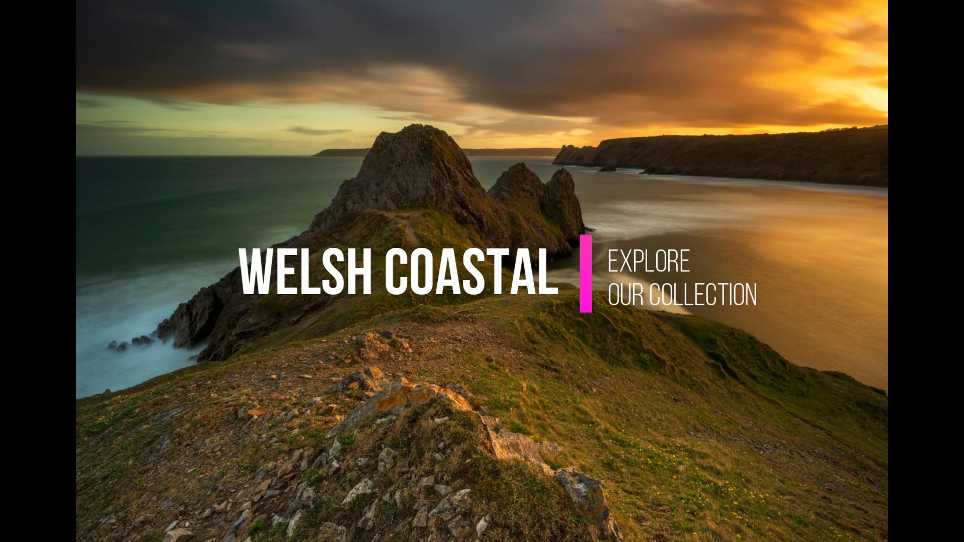 Shop exquisite Welsh coastal photography prints capturing the beauty of Pembrokeshire, Anglesey and North Wales. 