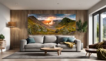 Snowdonia Panoramic Photo Prints: Wall Art from North Wales
